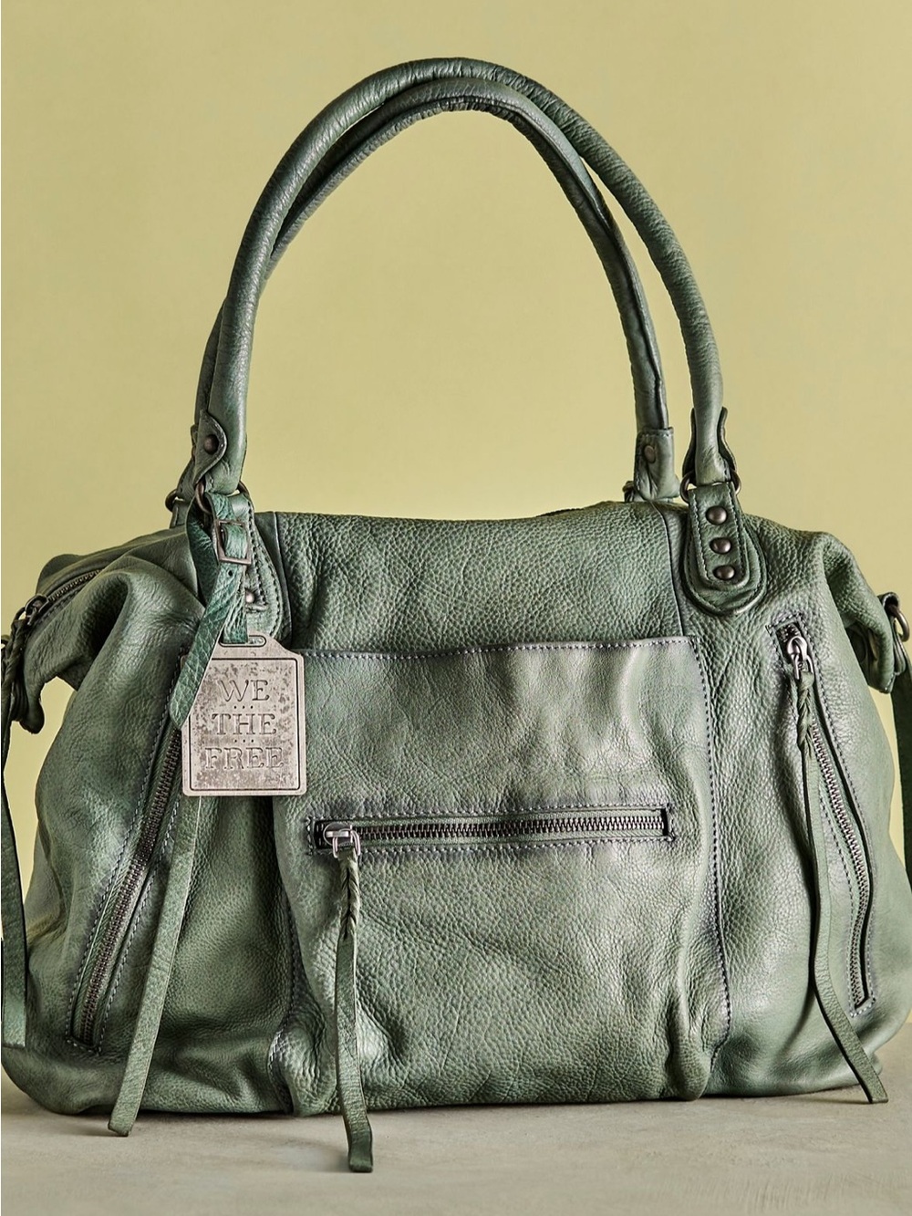 WE THE FREE EMERSON TOTE BAG IN SECRET SAGE